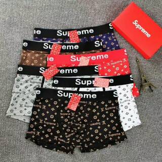 supreme boxers red