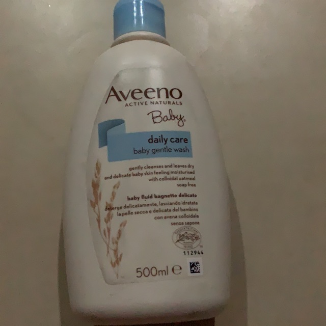 aveeno baby gentle wash 500ml