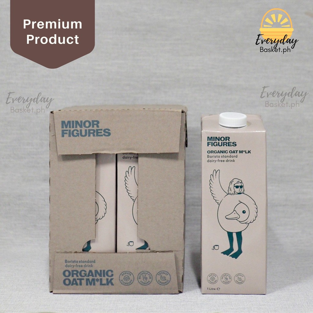 Minor Figures Barista Standard Organic Oat Milk 1L | Vegan, Organic