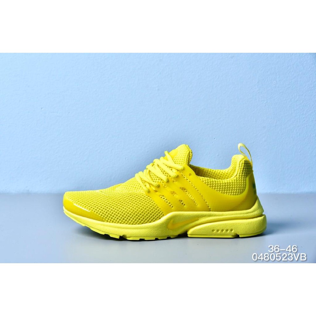 nike presto shoes yellow