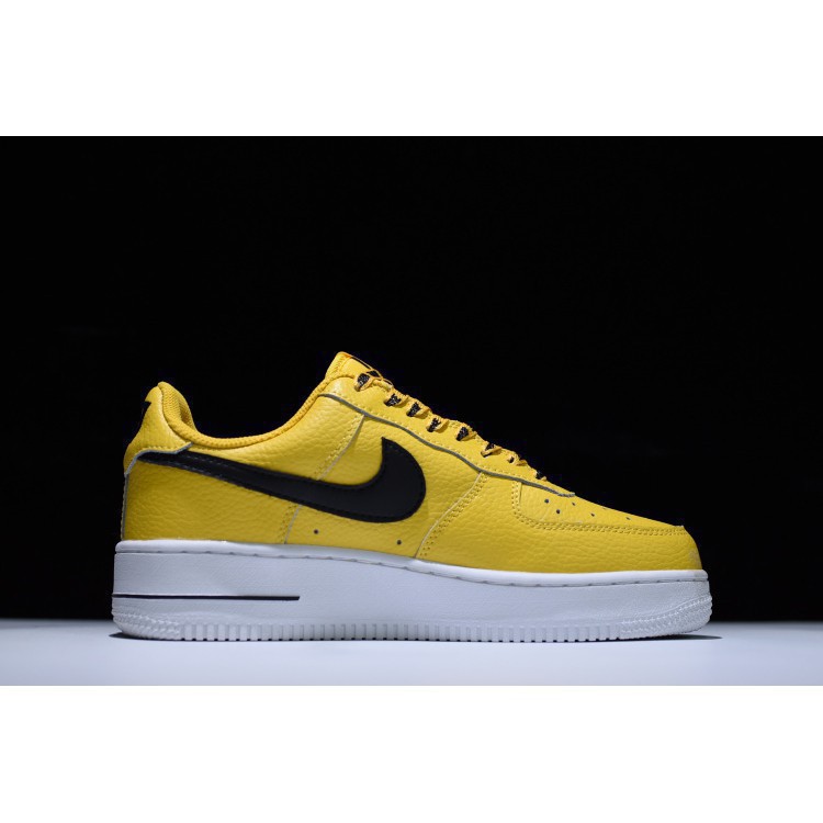 nike air force 1 low yellow black