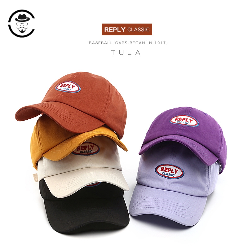 soft hat with curved brim