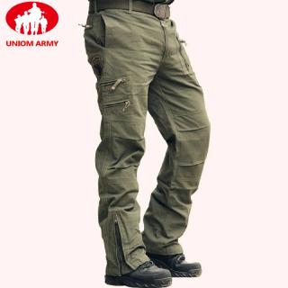 mens cargo trousers with zip pockets