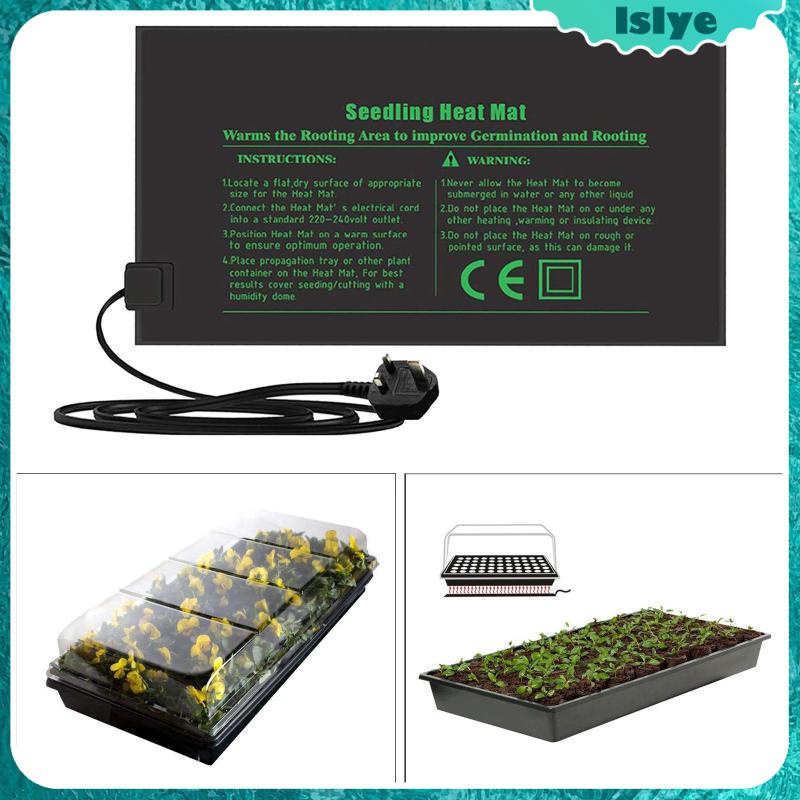 Waterproof Seedling Heat Mat for Germination Warm Hydroponic Heating Pad for Seed Starting Propagation