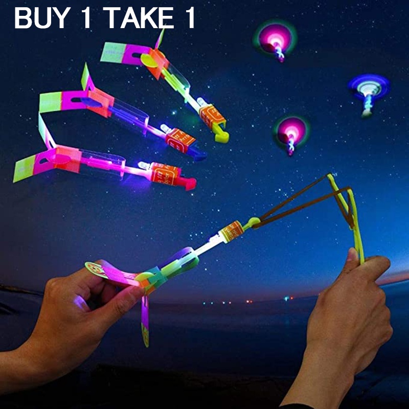 Outdoor Led Light Helicopter Flying Toy Birthdays Christmas Gift for