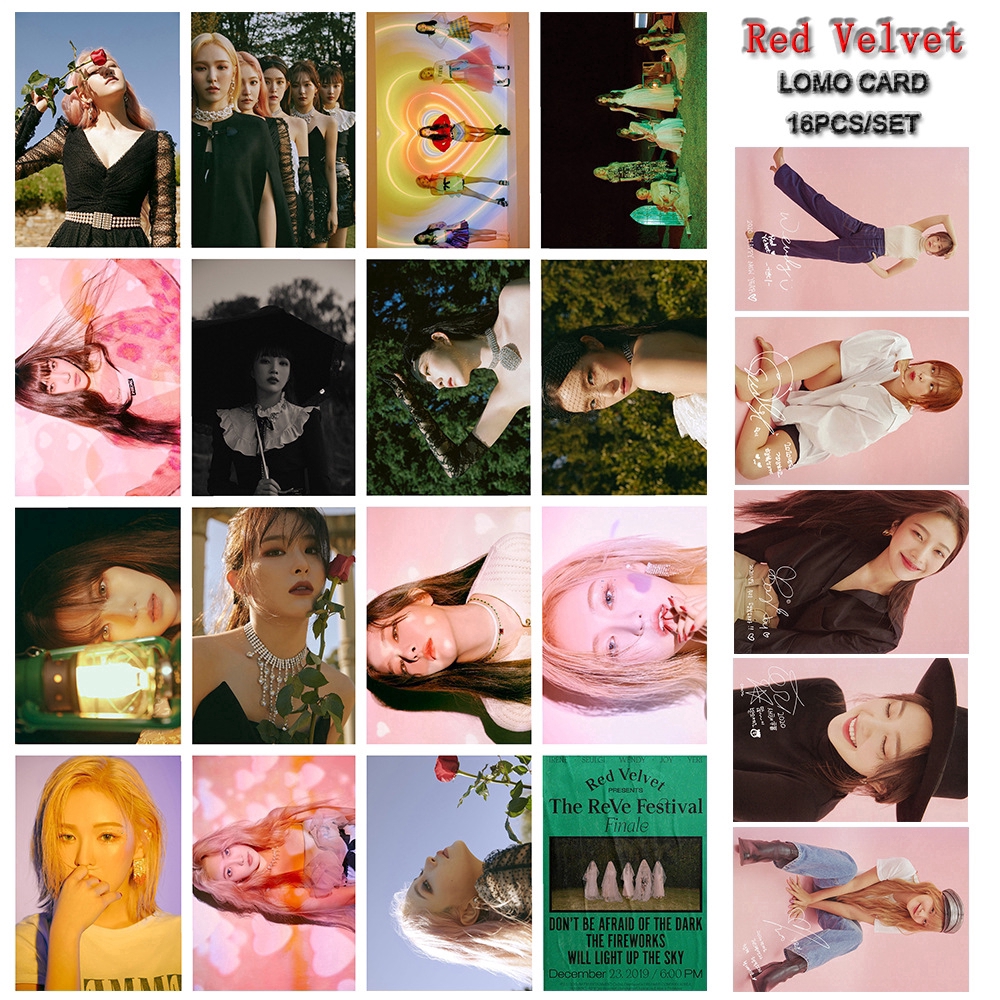 Red Velvet New Album Psycho Lomo Cards Irene裴珠泫 Shopee