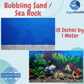▲#2 Colorful Aquarium Background Wallpaper 12 / 18 Inches With Back To Back Design - AquaPetPh #2