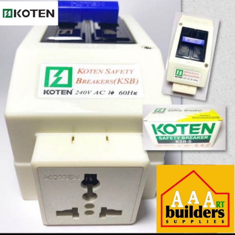 Original Koten Breaker with Aircon Outlet 20A/30A Shopee Philippines