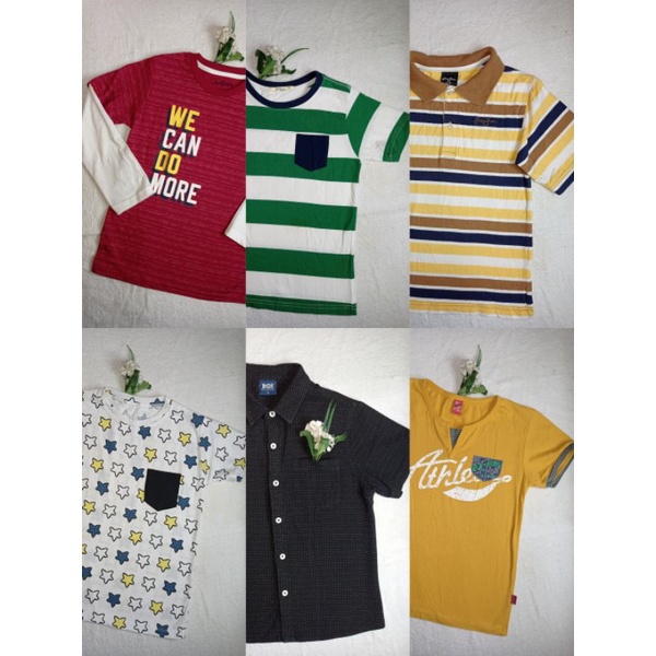 Assorted Preloved Tops for Boy 8Y | Shopee Philippines