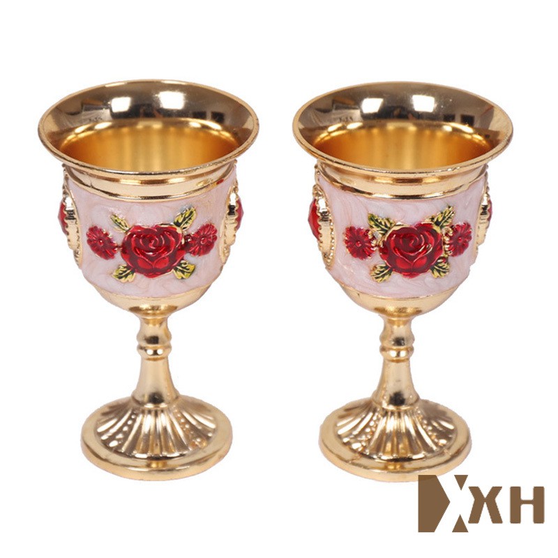 small goblet glasses