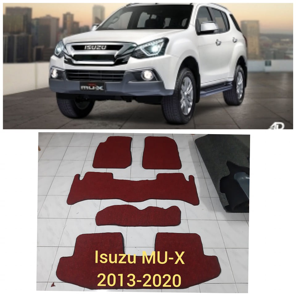 isuzu mux rubber floor mats