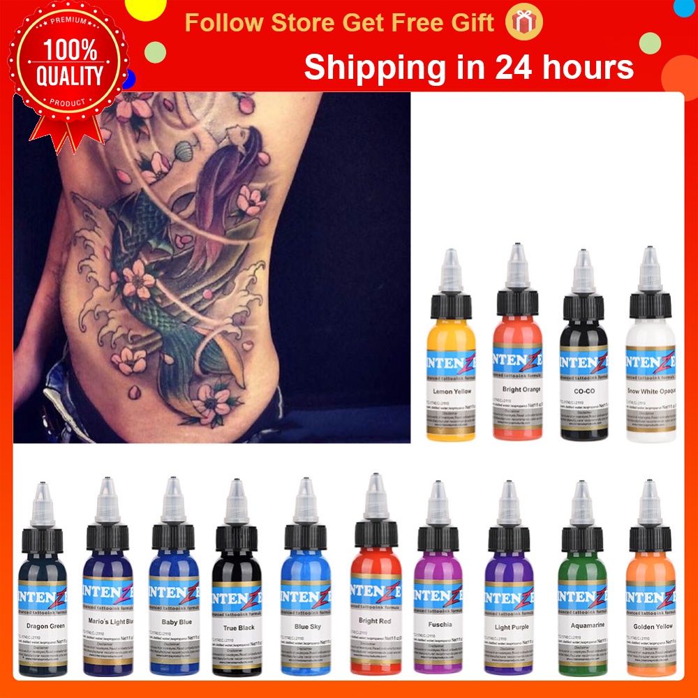 Crazy✔️Body Paint Semipermanent Eyebrow Permanent Makeup Tattoo Ink |  Shopee Philippines