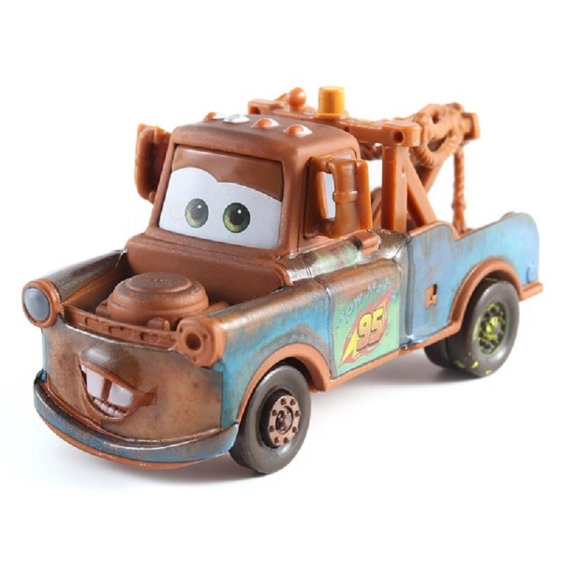 lightning mcqueen brown truck