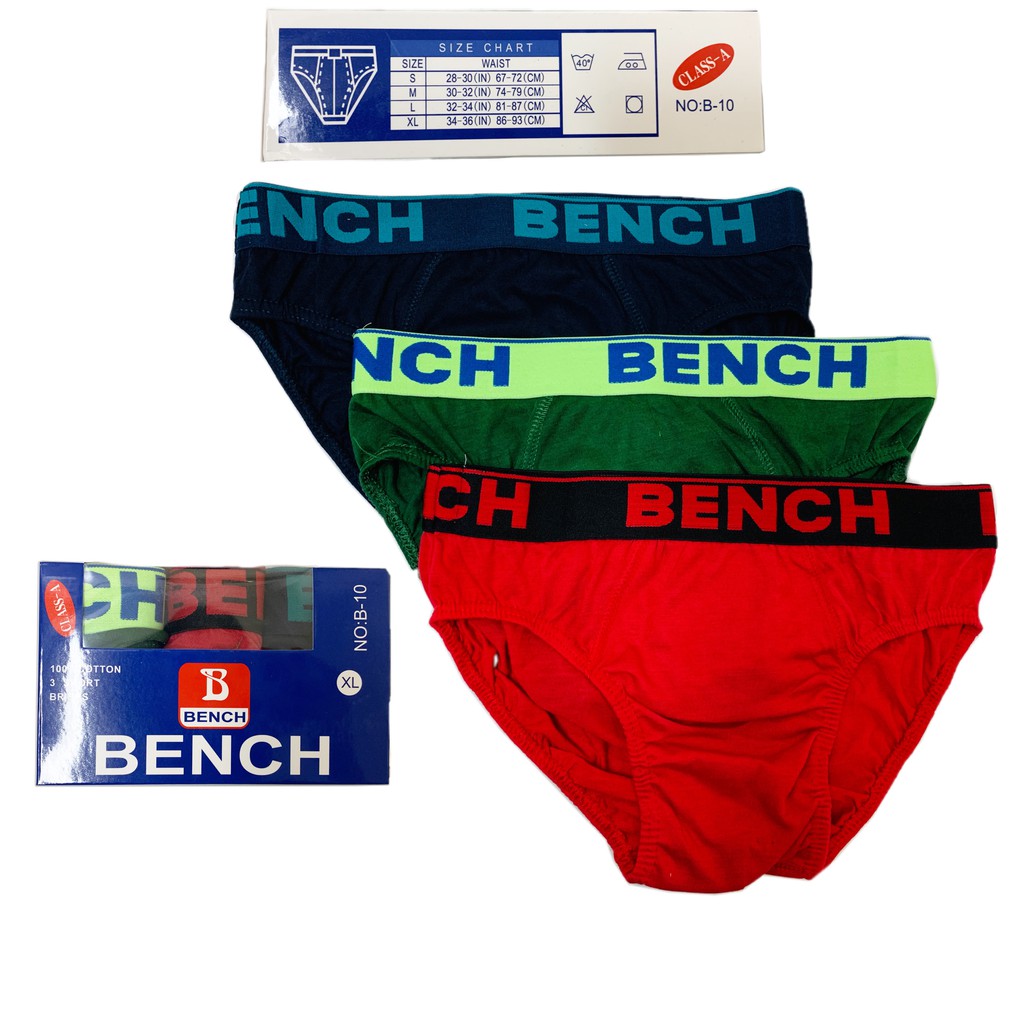 Underwear 3 in 1 Mens Briefs for Men 