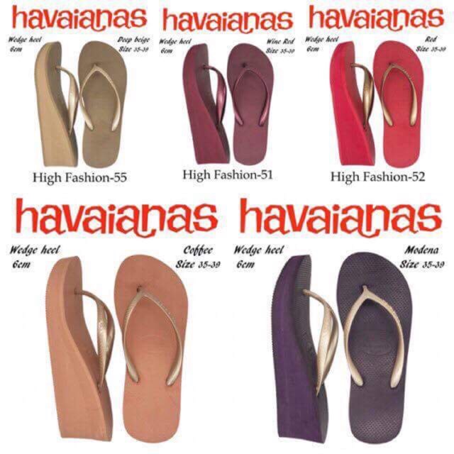 havaianas wedge sandals