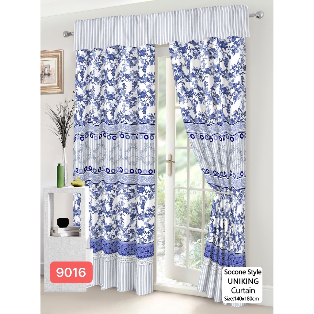 Elegant Curtains Sale Fashion Home Room Window Curtains Simple Style 140cm X180cm 1pc Shopee Philippines