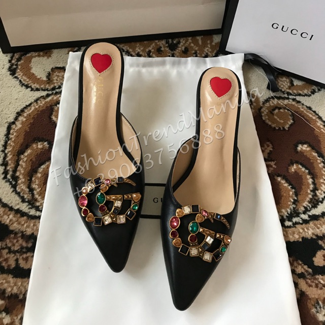 gucci unia mule