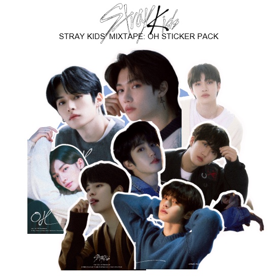 STRAY KIDS MIXTAPE: OH STICKER PACK | Shopee Philippines