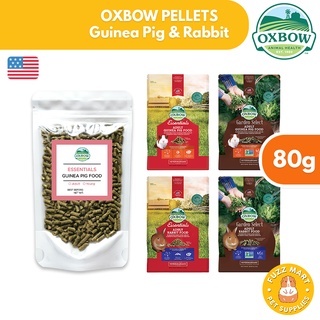 Oxbow Pellet Food for Guinea Pig & Rabbit (80g Mini Pack)