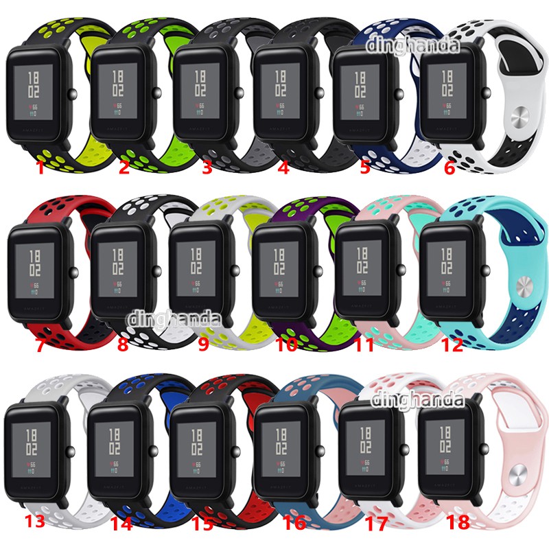 Soft Silicone Band Strap For Huami Amazfit Bip Lite Bip S Shopee Philippines