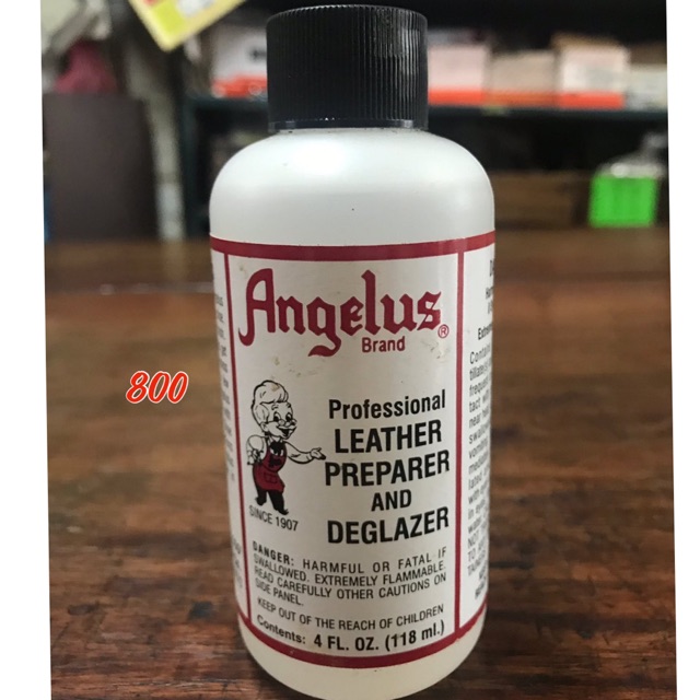 leather paint deglazer