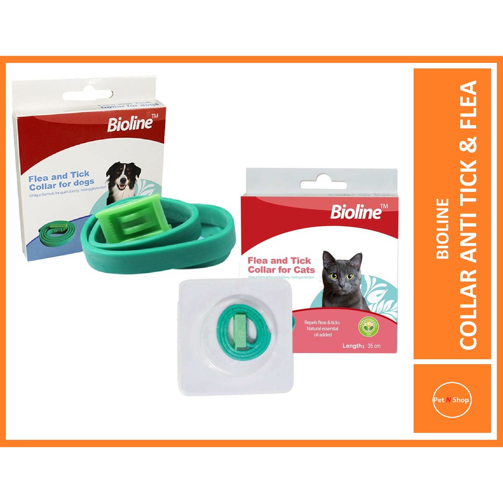 Pet Collar Bioline Flea and Tick Dogs and Cats Shopee Philippines