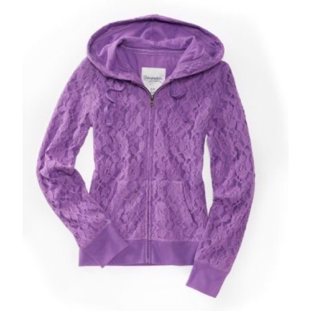 purple aeropostale hoodie