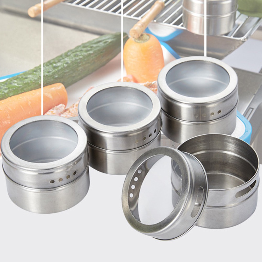 tin spice containers