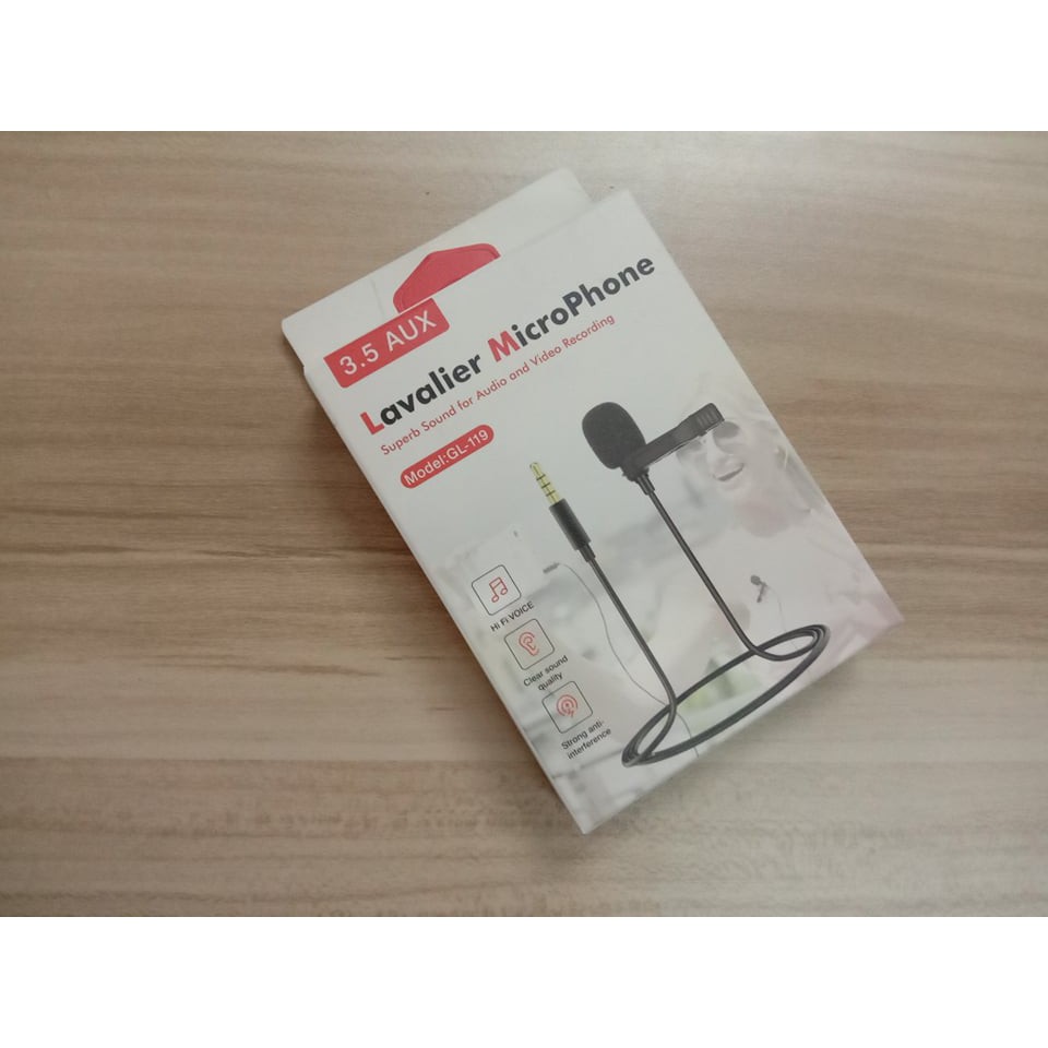 Lavalier microphone gl 119 как подключить к компьютеру