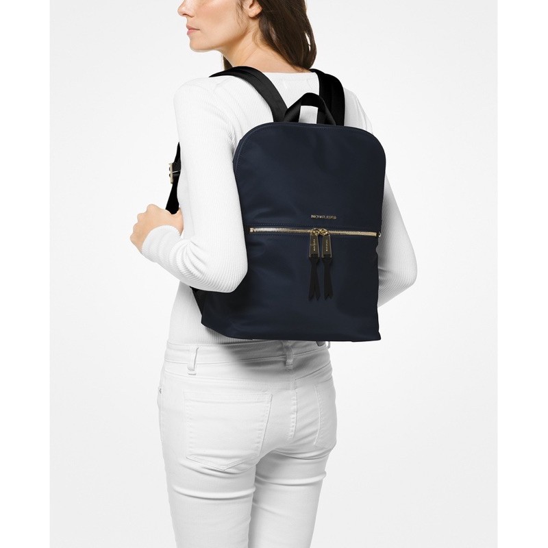 Michael Kors Polly Medium Nylon Backpack (Admiral) | Shopee Philippines