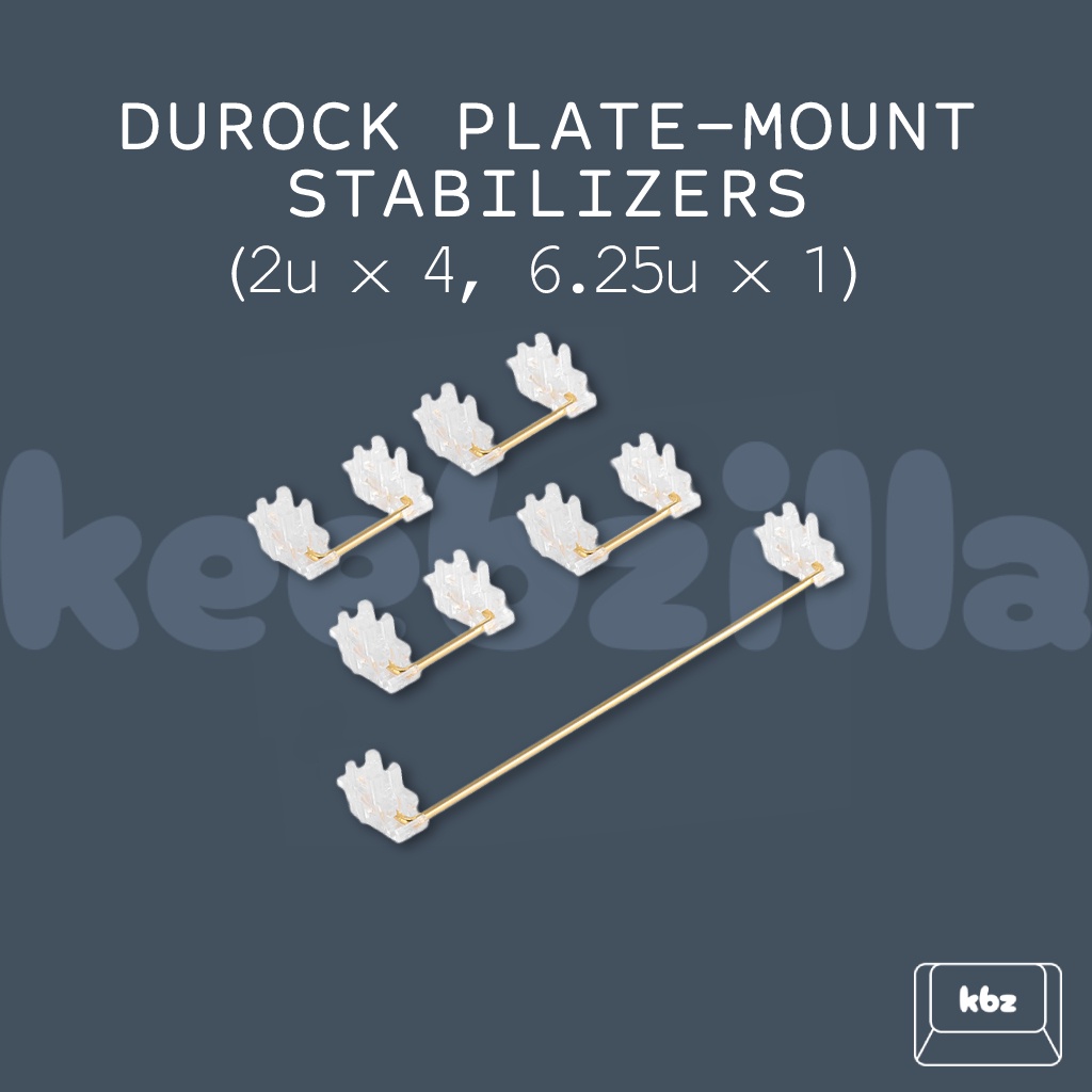 Stabs Durock Platemount Stabilizers Mechanical Keyboard Stabilizers