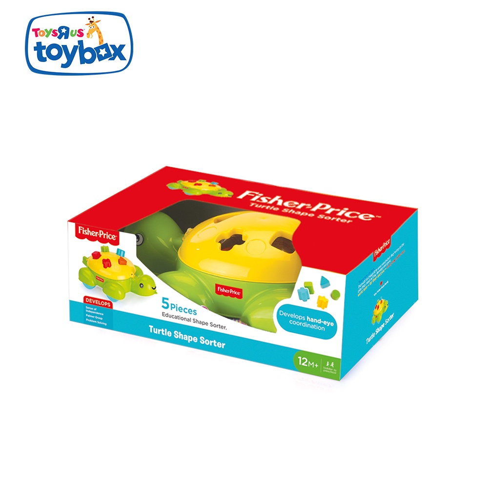 Fisher Price Turtle Shape Sorter 10 Pcs Shopee Philippines