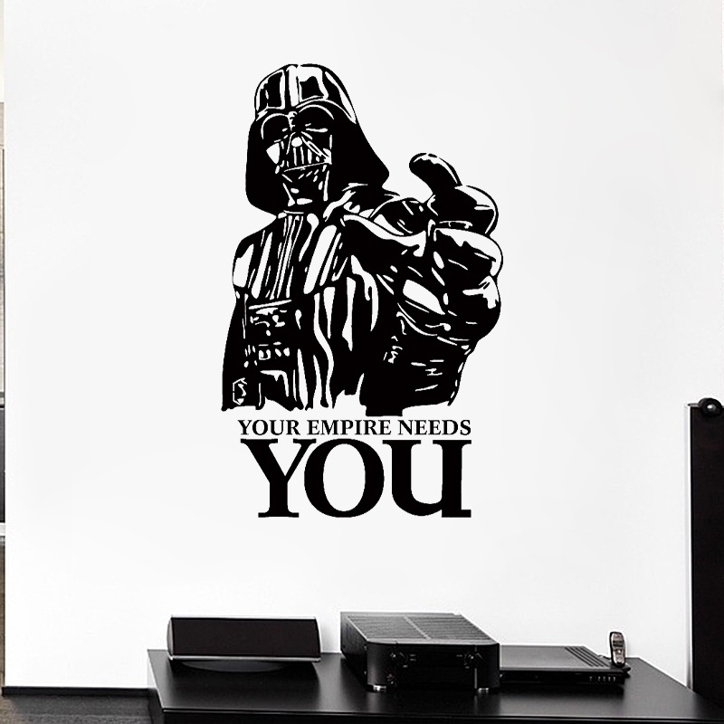 Star Wars Vinyl Wall Decals Home Decoration Mural Sticker Your Empire