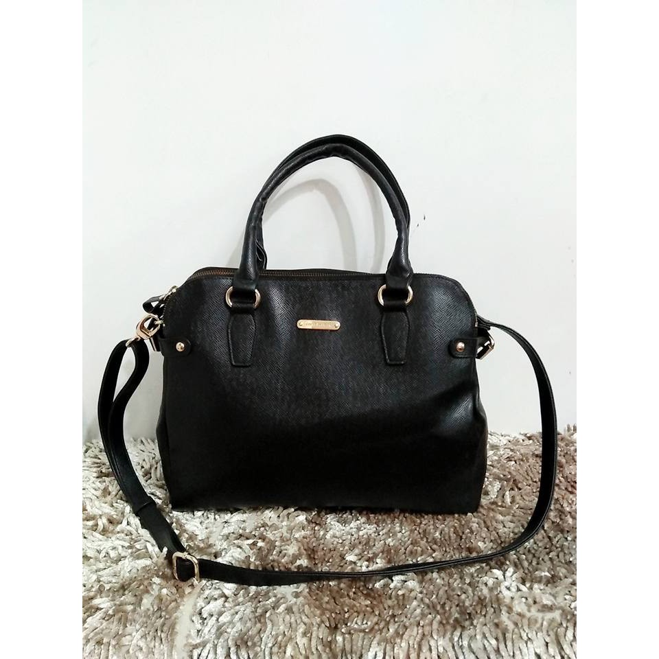 anne klein black purse