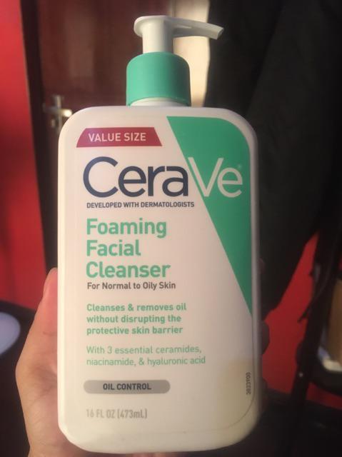cerave foaming cleanser value size