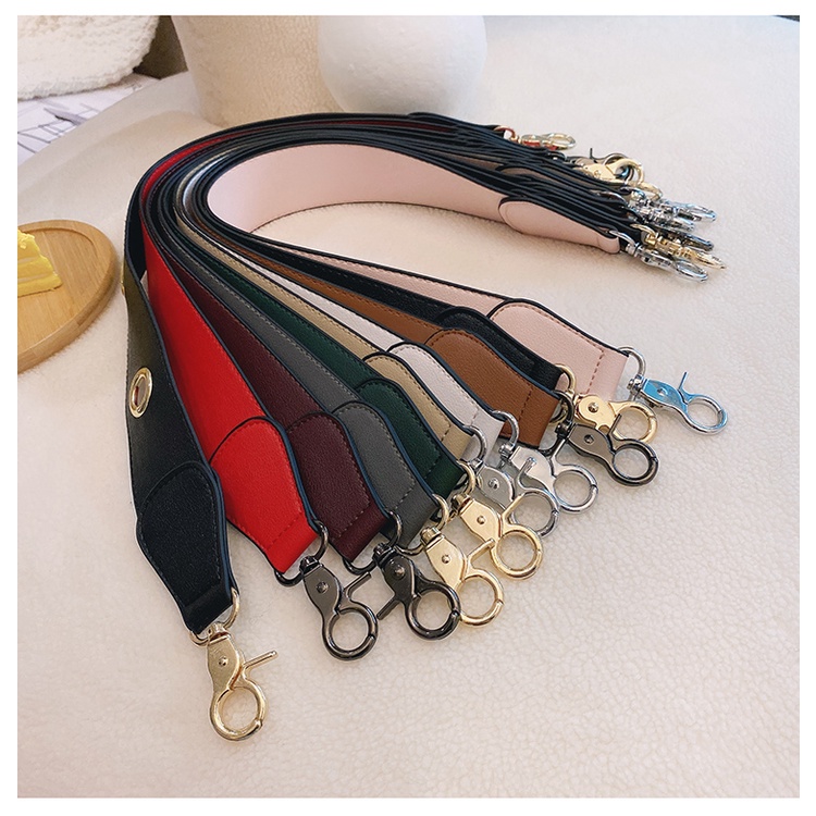 55x3.5CM Wide PU Leather Shoulder Strap Bag Belt Handle accessories ...