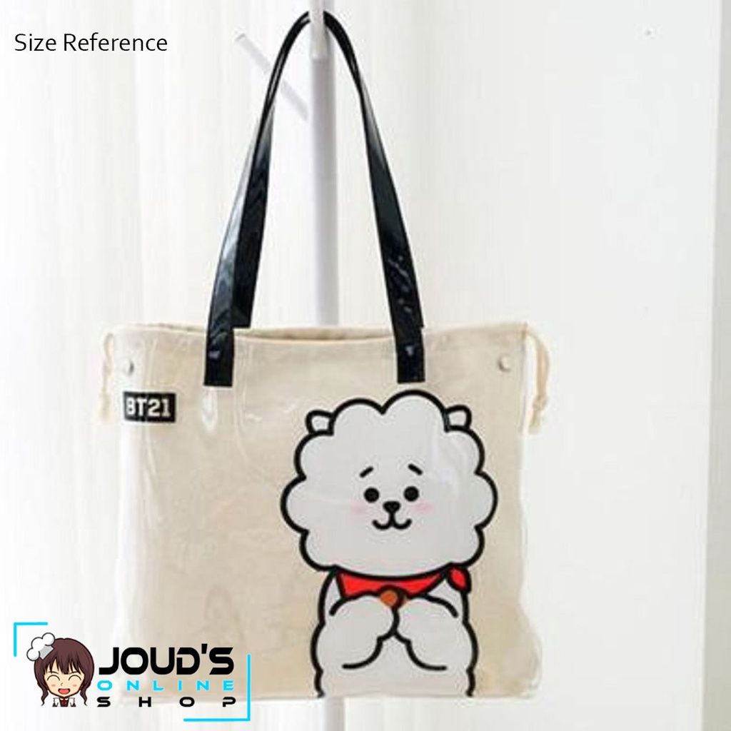 bt21 pvc shoulder bag