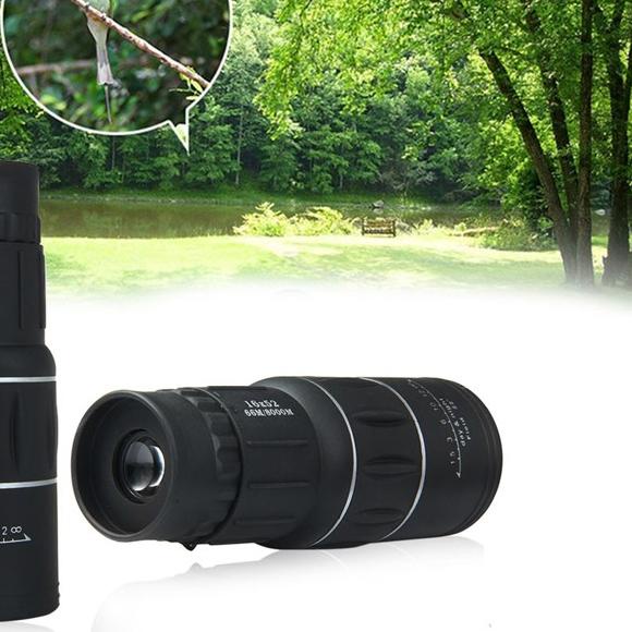 Bushnell 16x52 Monocular Telescope Focus and Zoom Lens Adjustable