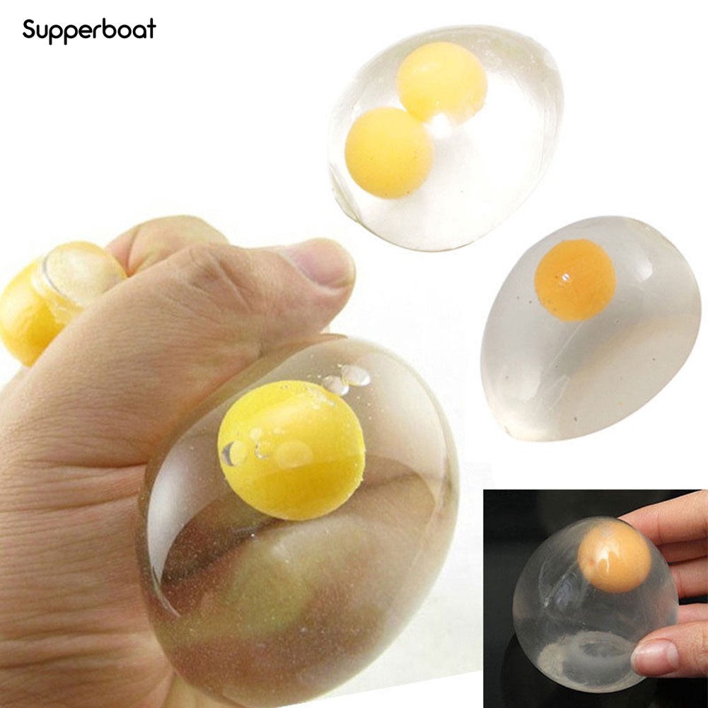 egg squishy ball