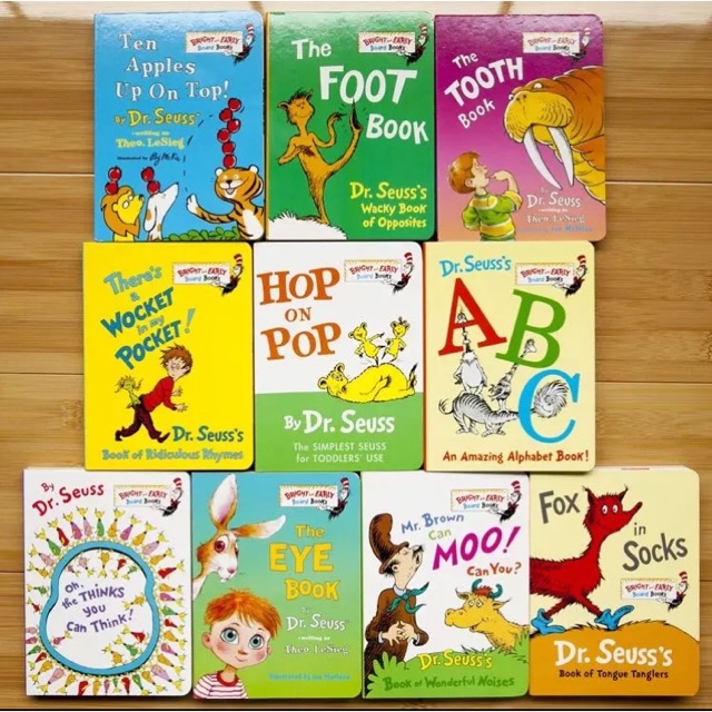 Dr Seuss Bright and Early Board Books | Shopee Philippines