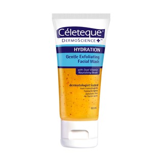 Céleteque® Hydration Gentle Exfoliating Facial Wash 60mL | Shopee ...