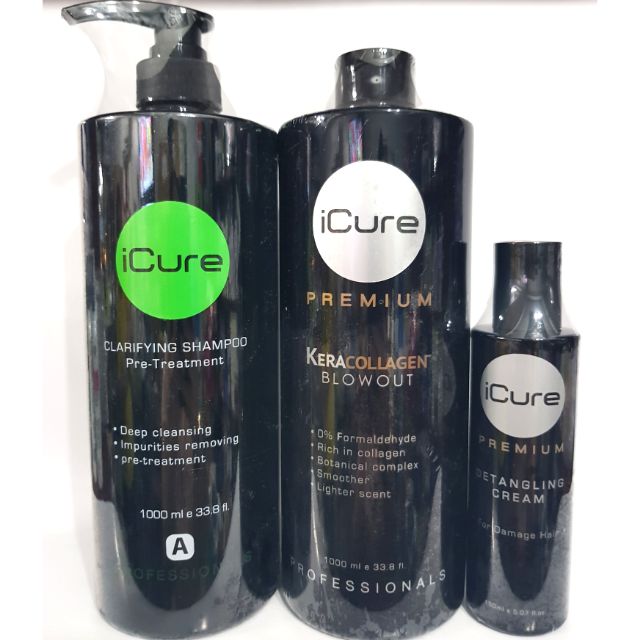 icure keratin blowout formaldehyde