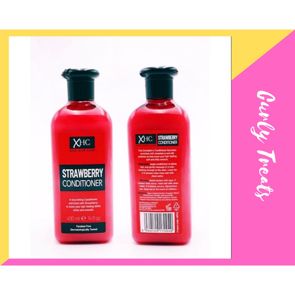 CGM APPROVED Xpel Hair Care Strawberry Conditioner SILK PROTEIN