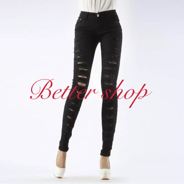 ripped black jeans cheap