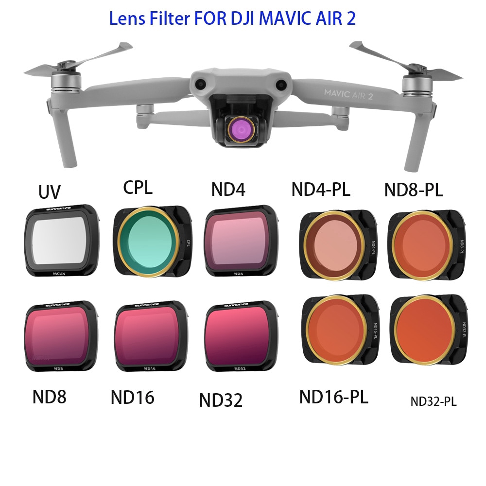 dji mavic air camera filters