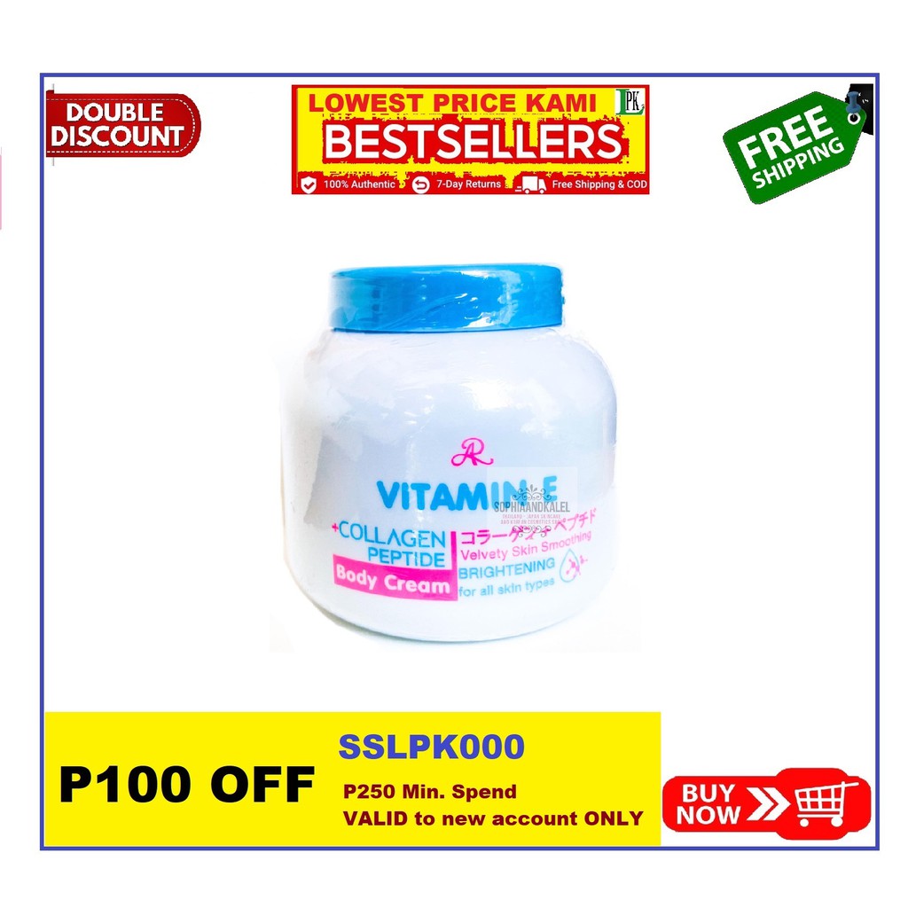 COD VITAMIN E CREAM Original Thailand Shopee Philippines