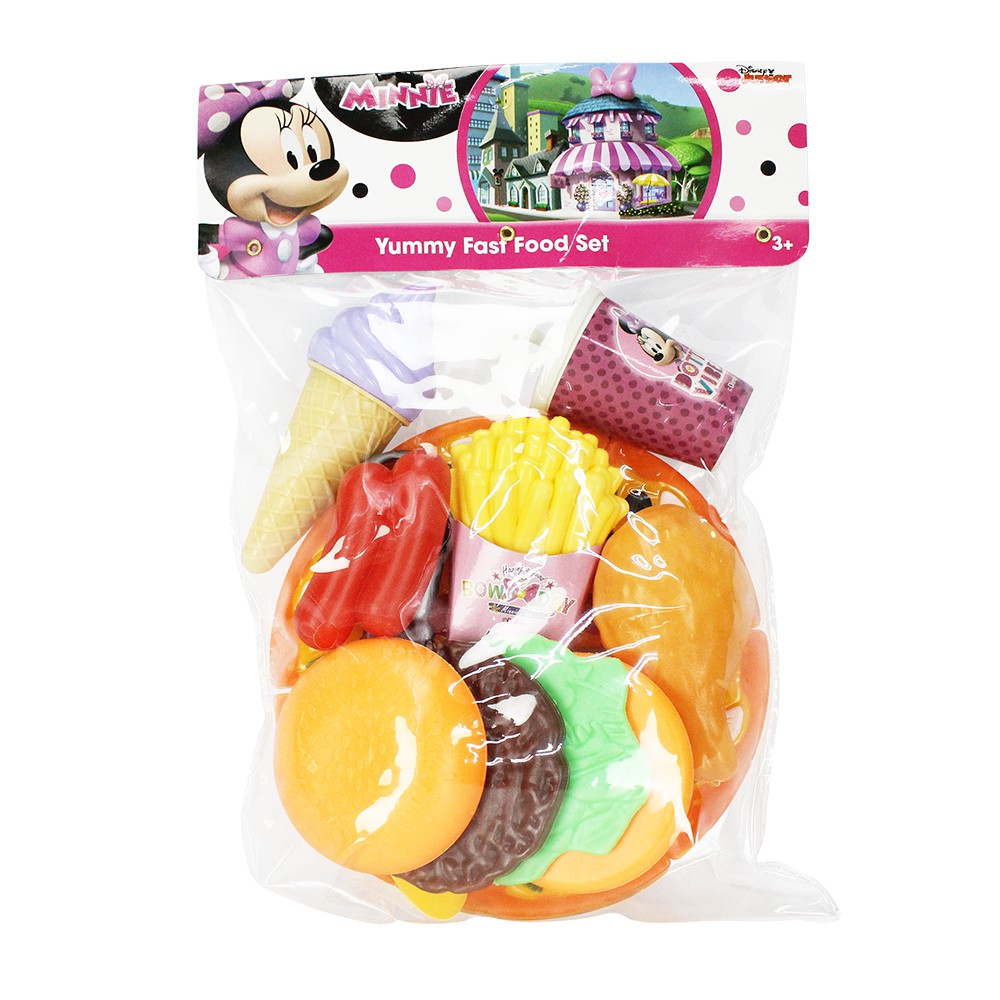 minnie mouse food set