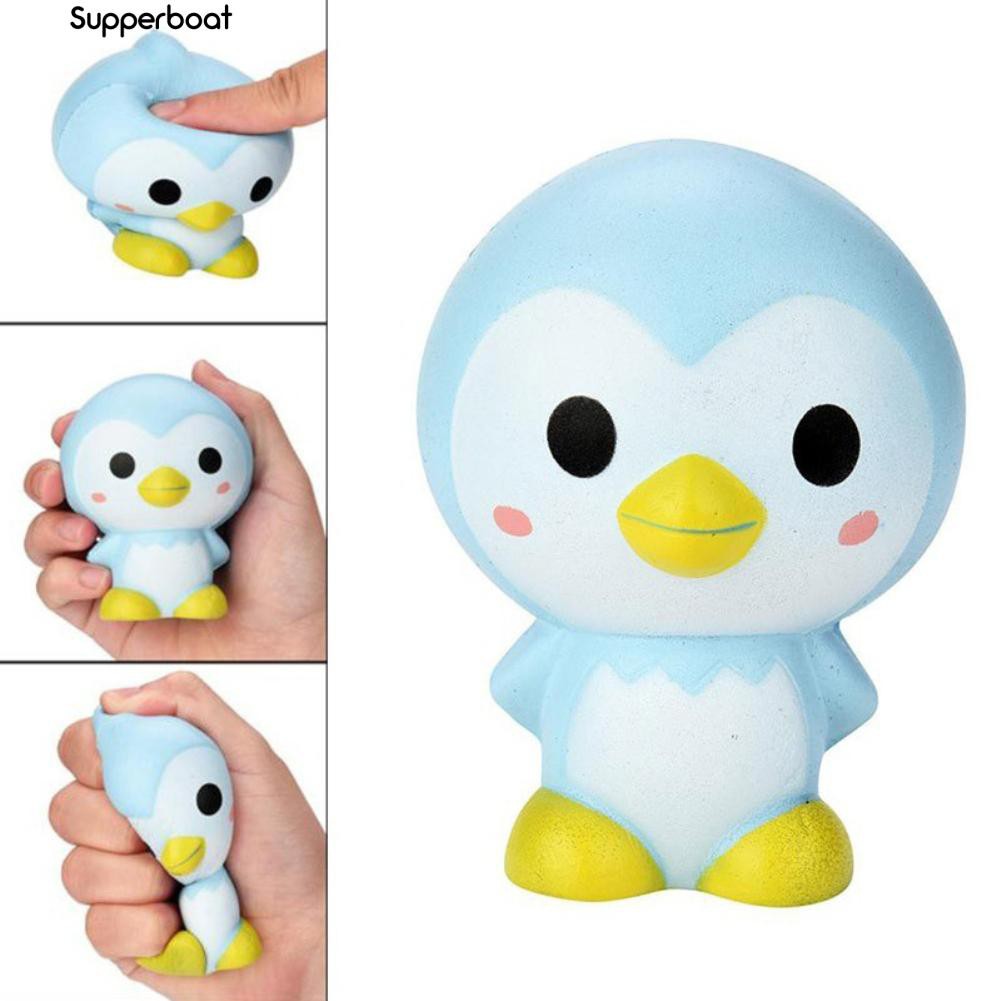 penguin squeeze toy