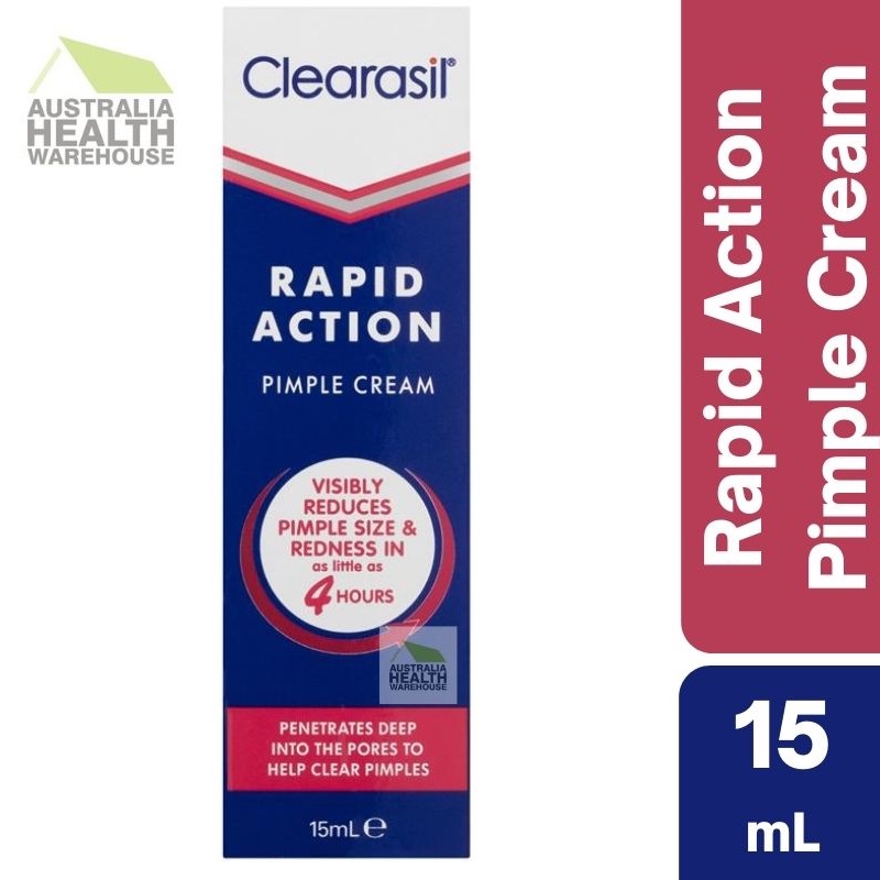 Clearasil Rapid Action Pimple Cream 15mL March 2023 Shopee Philippines