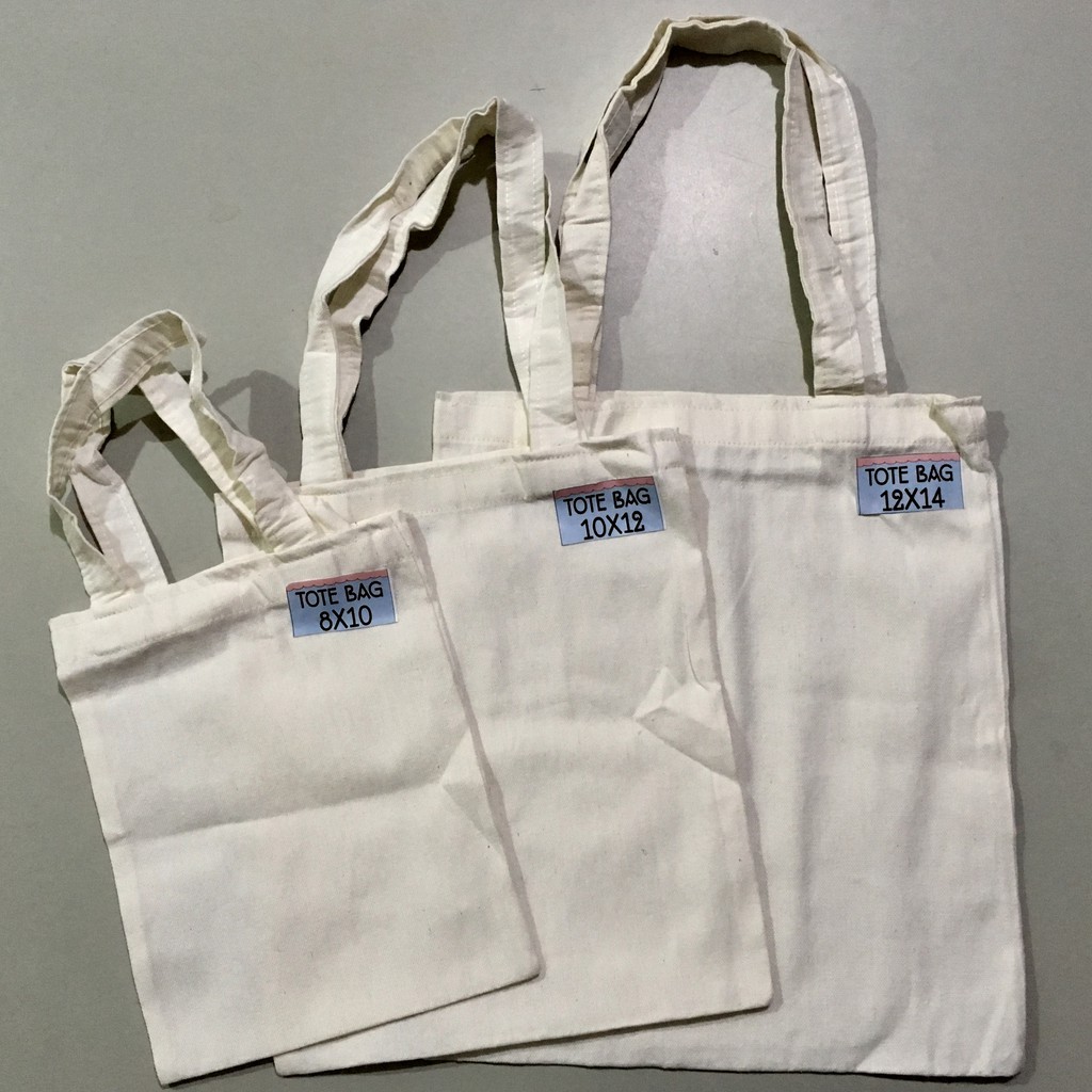 Canvas Tote Bag / Katsa Bag (Plain and with Print) | Shopee Philippines